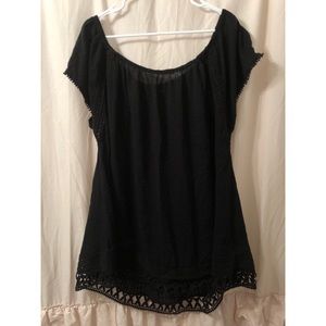 Black VS swim cover up - large - worn twice